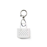 Tiny Tote Keychain - For Shore White
