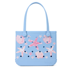 Baby Bogg Bag - Carolina Blue Shells and Starfish