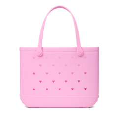 Original Bogg Bag - Cut Out Heart Pink Taffy