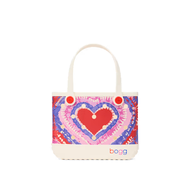 Bitty Bogg Bag - Dye-licious Heart Buoy Red