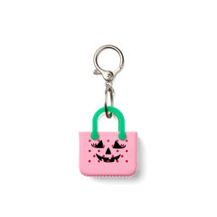 Tiny Tote Keychain - Pink Bogg O' Lantern
